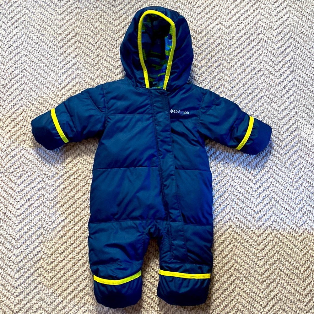 Columbia Bunting 3-6 mos Fleece-Lined